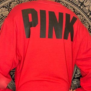 PINK Victoria's Secret Crop Top Sweat Shirt